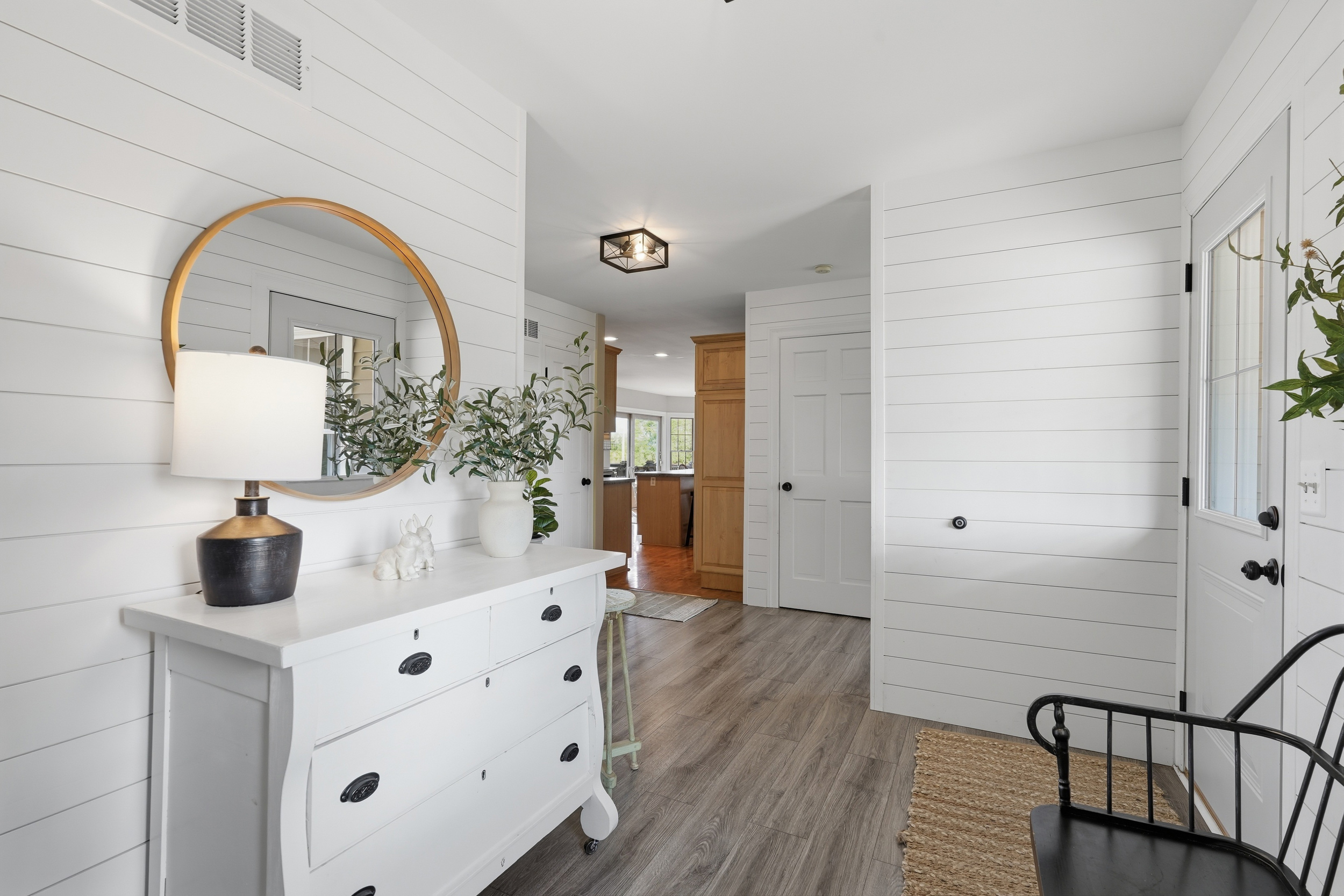 Mudroom entry